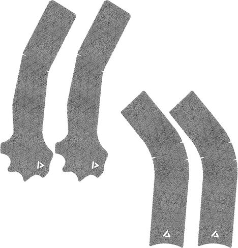 Kawasaki KX125 KX250 Rubberized Frame Grip Tape/Guards │ (Fits: 2003-2006) in Kuwait
