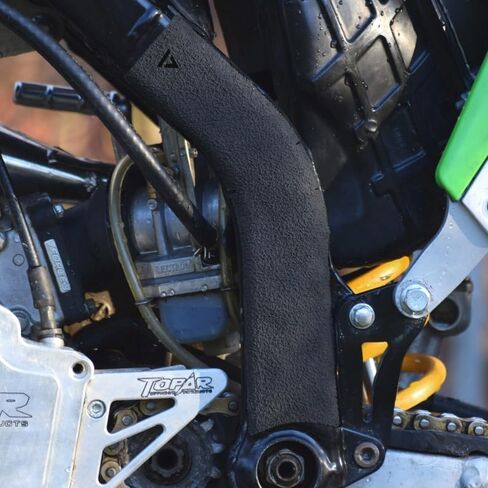 Kawasaki KX125 KX250 Rubberized Frame Grip Tape/Guards │ (Fits: 2003-2006) in Kuwait
