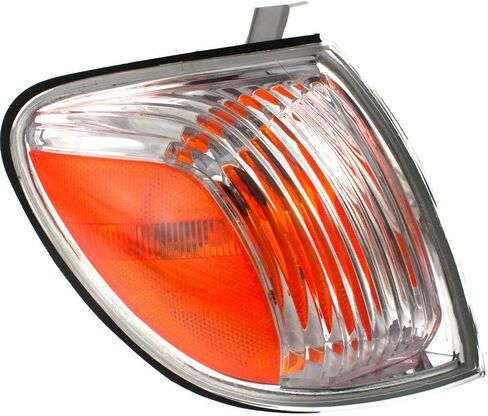 Corner Parking Marker Lamp Left & Right Pair Set for Toyota for Tundra Base/Limited/Sr5 2005-2006 with BulbS-Assembly 2 Turn Signal Lights Clear&Amber Lens TO2530148 in Saudi Arabia
