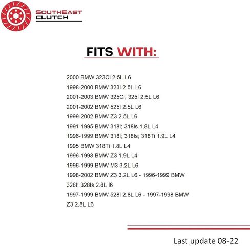 القابض إطلاق الحامل قابض Hidraulic | متوافق مع 323ci 323i 525i Z3 318i 318is 318Ti M3 328i 328is 528i 1991-2003 1.8L 2.5L 1.9L 2.6L 2.8L 3.2L | اسطوانة مع محمل الإصدار in Kuwait