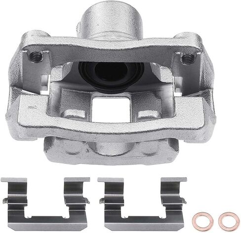 1pc Disc Brake Caliper Assembly Rear Left Driver Side 1-Piston with Bracket Hardware for Cadillac for ATS 2.5L/3.6L 2013-2017 & 2.0L 2013-2019 for CTS 2.0L/3.6L 2014-2019 Gray in Saudi Arabia