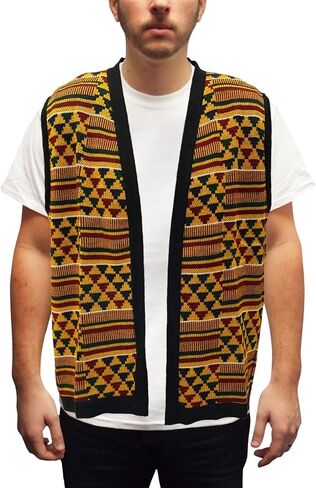 Karl Havoc Aztec Sweater Vest Costume Prank TV Show Sketch Old Man Meme Gift I Dont Even Want to Be Around Anymore Halloween in Saudi Arabia