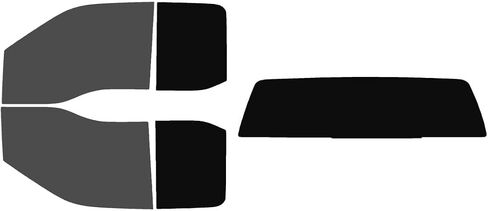 مجموعة Tint Effect Precut Window Tint متوافقة مع Ford F-250 F-350 Super Duty Supercab Supercab Truck (2017-2026) (تشمل: Pront Door Window Precuts في 30 ٪) فيلم السيارات in Kuwait