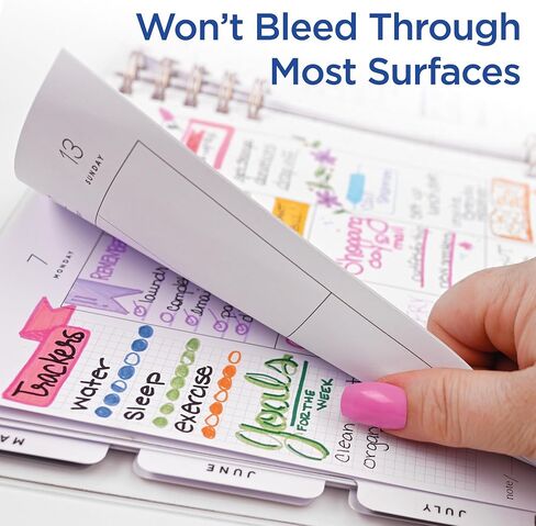 قلم تحديد Zebra Pen ClickArt قابل للسحب، نقطة دقيقة، 0.6 مم، ألوان متنوعة في أعماق البحار، 6 عبوات؛ 69026 in Kuwait