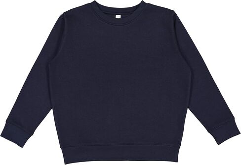 LAT Youth Crewneck Sweatshirt Boys & Girls | Kids Long Sleeve Fleece Top in Saudi Arabia