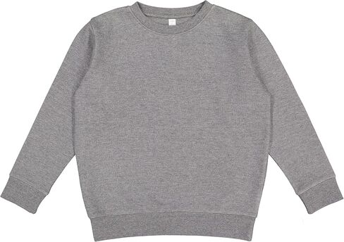 LAT Youth Crewneck Sweatshirt Boys & Girls | Kids Long Sleeve Fleece Top in Saudi Arabia