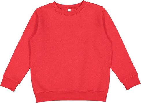 LAT Youth Crewneck Sweatshirt Boys & Girls | Kids Long Sleeve Fleece Top in Saudi Arabia