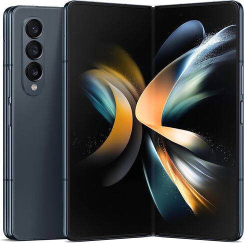 SAMSUNG Galaxy Z Fold 4 Cell Phone, Factory Unlocked Android Smartphone, 512GB, Flex Mode, Hands Free Video, Multi Window View, Foldable Display, S Pen Compatible, US Version, 2022, Beige in Saudi Arabia