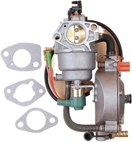 خنق مجموعة تحويل المكربن ​​المزدوجة لمكربن ​​الوقود مناسبة لـ GX390 188F 13HP 4.5KW 5.5KW مولد محرك المحرك in Kuwait