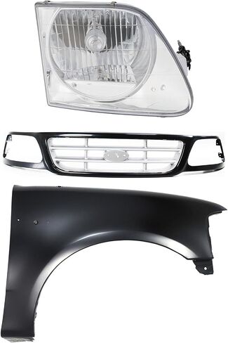 Replacement Auto Parts For Fender and Grille Kit For 99-2003 Ford F-150 2004 F-150 Heritage Primed Front RH Mod_FDRX868-15722 in Saudi Arabia
