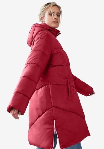 Ellos plus size long puffer coat in Kuwait