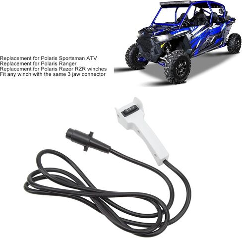 Switch Remote Remote ، 4013466 Winch Remote Controller Aging Aging Compact Winch Remote Control Switch Replacement for Polaris Sportsman ATV ، Polaris Ranger in Saudi Arabia
