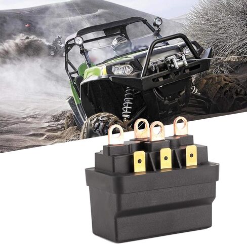 ترحيل الملف اللولبي Winch ، السعة الحالية العالية ، Winch Conceptor ، 12V 120A Steel Universal Fitment for ATV ، UTV ، 4x4 ، على الطرق الوعرة ، الإنقاذ ، القطر الملحقات in Kuwait