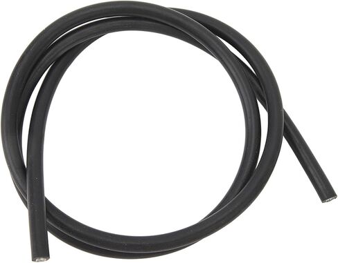 7mm Ignition Cable Flexible Copper Core Spark Plug Wire Cable for Car Motorcycle Engine Black, Easy Installation for DIY Owners in Saudi Arabia