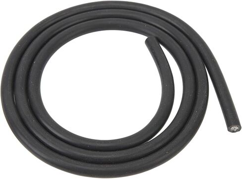 7mm Ignition Cable Flexible Copper Core Spark Plug Wire Cable for Car Motorcycle Engine Black, Easy Installation for DIY Owners in Saudi Arabia