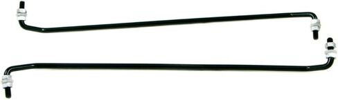 لـ Chevy for Camaro 1990-1992 ، لـ Pontiac for Firebird 1990-1992 قابلة للتحويل العلوية الجانبية 2 قضبان توصيل القضبان الخلف اليسار اليمين 12504750 12504751 in Kuwait