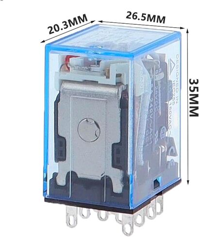 التتابع للأغراض العامة 4pdt ، 14pins Relais My4 Switch 220V AC in Saudi Arabia