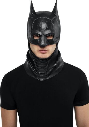 Rubies Men's DC Batman: The Batman Movie Deluxe Overhead Latex Mask, As Shown, One Size in Saudi Arabia