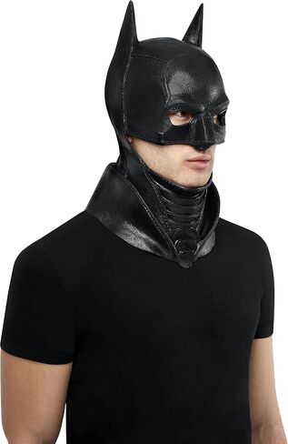 Rubies Men's DC Batman: The Batman Movie Deluxe Overhead Latex Mask, As Shown, One Size in Saudi Arabia