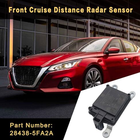 GXARTS 284385FA6A Front Cruise Distance Radar Sensor Compatible with Nissan Altima 2019-2022 Rogue Sport 2017-2022 Versa Kicks Rogue 2016 2017 2018 2019 2020 28438-5FA6A in Saudi Arabia