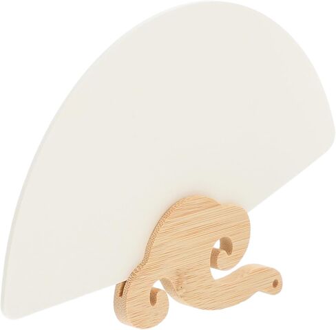 Holibanna Paddle Fans Handheld Paper Fans Fabric Party Bridal Fiesta Hand Fans Bulk Wedding Hand Fans for Wedding Unpainted Large Guests Handmade Kit Weddings Dancing Church Fan Wood in Saudi Arabia