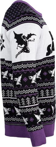 Black Sabbath Classic Music Rock Band Festive Kninted Sweater Ducly Agcly Christmas By Life Clothing in Saudi Arabia