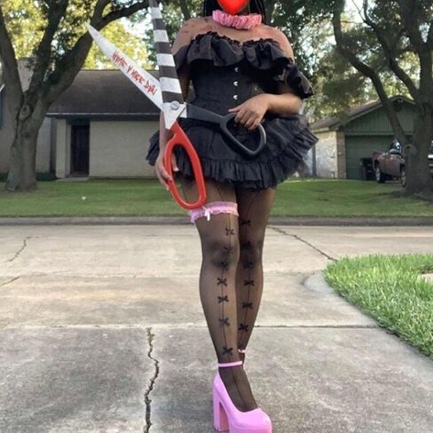 Women Bow Decor Fishnet Tights Fishnet Thigh High Stockings, Thigh High Stocking Bow Pantyhose in Saudi Arabia