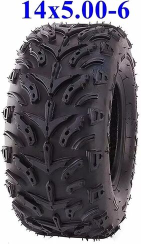لـ ATV Go Kart Electric Oper 14x5.00-6 Road Tyre Vacuum 6 بوصة 14x4.10-6 الأمامية والخلفية S (14x4.10-6) in Saudi Arabia