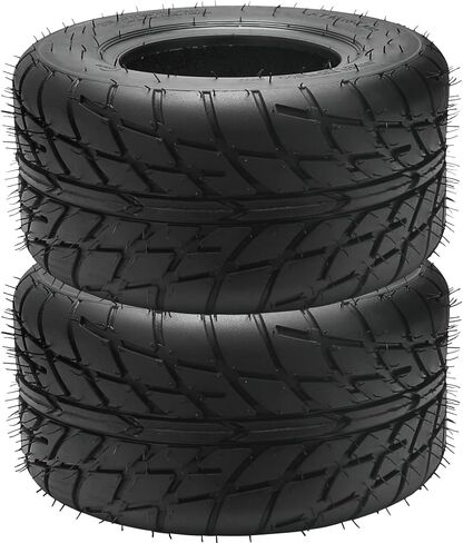 2 عبوة 16 × 8-7 إطارات ATV لا أنبوكية 16x8x7 4-ply إطارات الشاقة والإطارات على الطرق الوعرة 16x8.00-7 الإطارات الشوارع لـ GO kart utv Quad Scooter Scooter tricycle trailer in Saudi Arabia