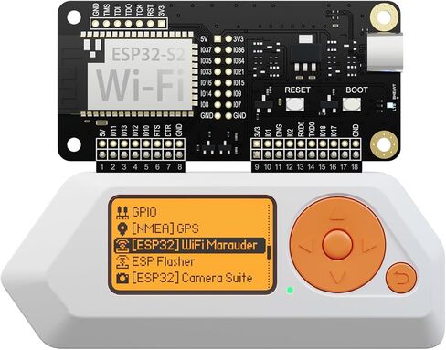 حافظة حماية HCJYC للوحة تطوير Flipper Zero Wi-Fi V1 ESP32-S2، ملحقات متوافقة مع لوحة Flipper Zero WiFi Dev - أخضر مع لون رمادي in Kuwait
