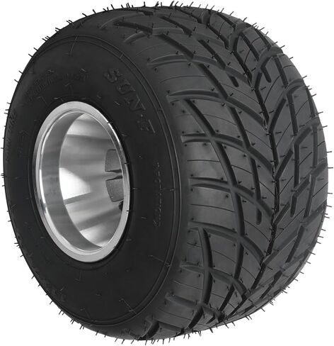 الأمامية 10x4.50-5 والخلفية 11x7.10-5 إطارات سباق الكارت مجموعة من 4 ، إطارات المطر من 3 طوابق 50 ملم ، إطارات عجلات من 4 طوابق لتراجع ترايك ATV Quad Mini Buggy Mown Mower Scooter Karting in Kuwait