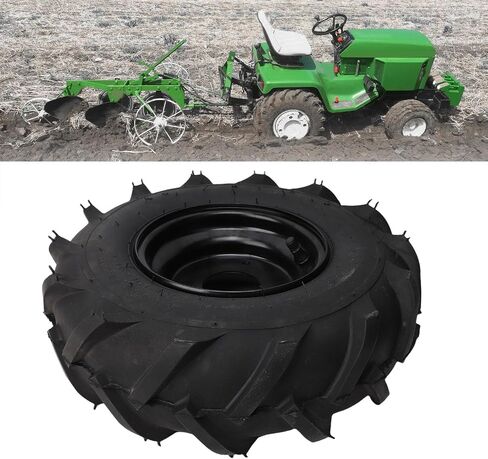 Fockety 13x5.00 6 Go Kart Tyre Assembly ، 6 بوصة من ثقب الثقب بدون أنبوب ، مع جر ترقيته ل ATV ، UTV ، Quad ، Off Road ، Go Kart ، Mini Bike ، Mini Mower in Kuwait