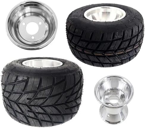 العجلة الأمامية الكارت إطار 10x4.50-5 العجلة الخلفية 11x7.10-5 إكسسوارات إطارات الكارت الكارت (10x4.50-5 3 ثقوب) in Saudi Arabia
