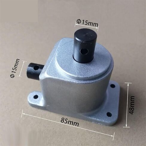 Miter Transmission 1pcs 90 Degree Small Steering Gear Transmission Ratio 1: 1 Right Angle Bevel Gearbox 1.5M 20 Teeth Gear Reversing Gearbox Pinion Mechanical(A) in Kuwait