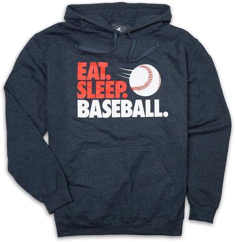 ChalkTalkSPORTS Baseball Standard Sweatshirt | Eat Sleep Baseball | Youth and Adult Sizes in Saudi Arabia