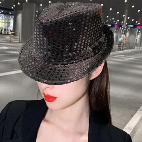 الترتر Fedora الأنيق فستان جاز غطاء الجاز لأداء مرحلة السفر في الهواء الطلق in Saudi Arabia