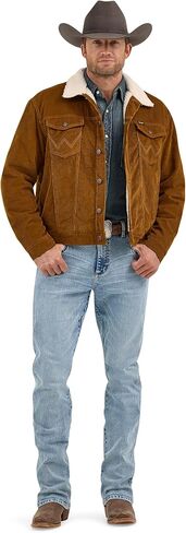 Wrangler Men's Monks Robe Sherpa Corduroy Jacket in Saudi Arabia