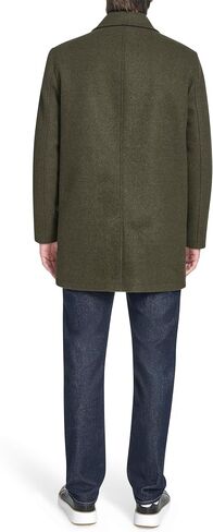 Cole Haan Men's Wool Fully Lined Stretch Duffle Coat in Saudi Arabia