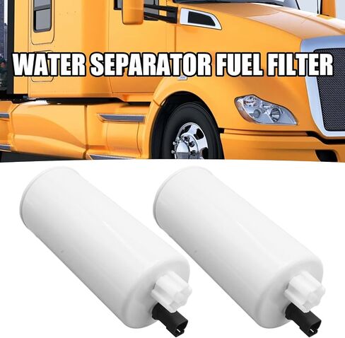 2 Pack FS1065 Water Separator Fuel Filter Replacement for Freightliner Kenworth Peterbilt Trucks Replaces 4934879 33965 FS1065 in Saudi Arabia