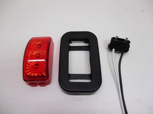 CTW RED 3 LED 2.5 "Truck RV Sight Side Marker Light/Grommet Mount in Saudi Arabia