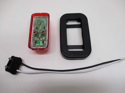 CTW RED 3 LED 2.5 "Truck RV Sight Side Marker Light/Grommet Mount in Saudi Arabia