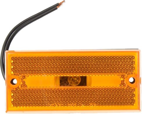 Peterson Manufacturing v132a Amber Erghangular التخليص/ضوء العلامة الجانبية in Saudi Arabia