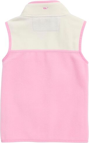 vineyard vines Girls Harbor Fleece Vest in Saudi Arabia