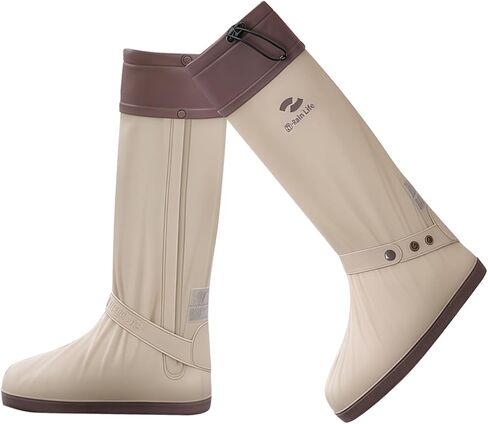 Waterproof Rain Shoe Covers Anti-Slip and Wear-Resistant Portable Stylish Rain Boots for Adult Durable Rain Gear in Saudi Arabia