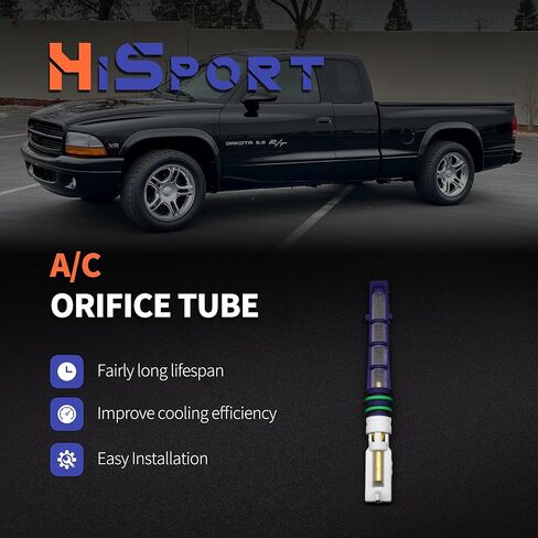 Hisport A/C Orufce Tube - متوافق مع Dodge Jeep Eagle يحل محل EX4101C EC01614G9 55036182 4883551A in Kuwait