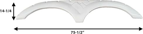 Keystone RV Mountainseer/Big Sky/Montana Fender Skirt White in Kuwait