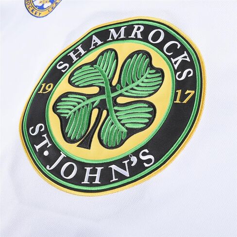 رجال روس The Boss #3 Rhea Hockey Jersey St John's Shamrocks Ice Hockey Dorts مع تصحيح EMHL in Kuwait