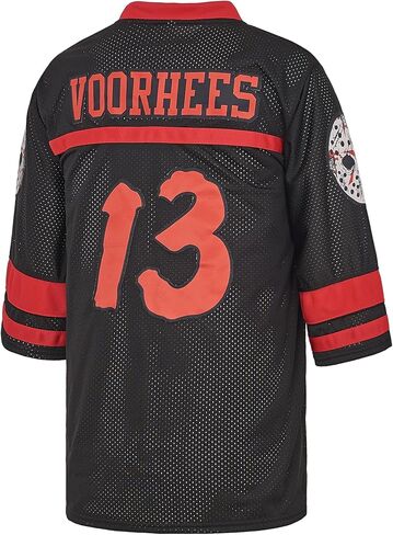 Men's Slashers Voorhees 13 Hockey Jersey and Mask Halloween S-XXXL in Saudi Arabia