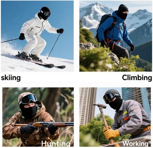 BalaClava Ski Mask Bulk 10pcs دراجة نارية UV واقي من الوشاح الوجه الكامل غلاف التبريد عنق البرودة للرجال نساء in Kuwait