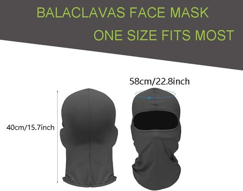 BalaClava Ski Mask Bulk 10pcs دراجة نارية UV واقي من الوشاح الوجه الكامل غلاف التبريد عنق البرودة للرجال نساء in Kuwait